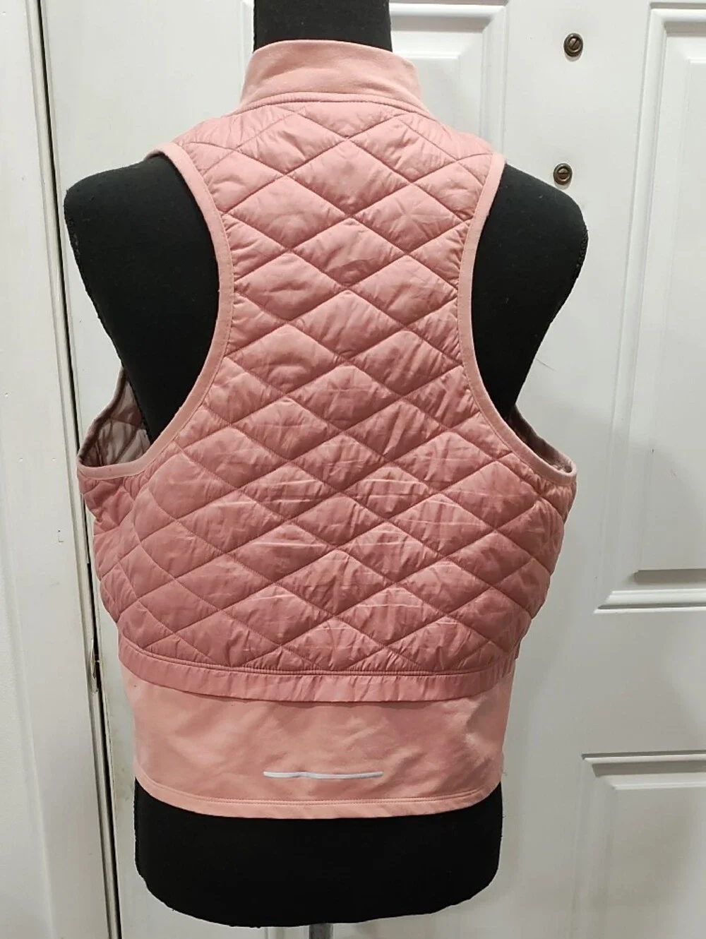 Nike Pink Quilted Sleeveless Vest